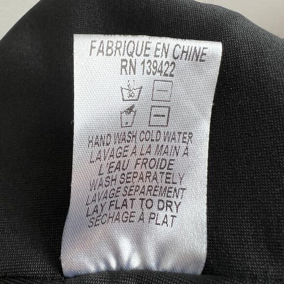 TOBI Black Valari Crushed Velvet Side Tie Strappy Plunge Backless Mini Dress M - Picture 7 of 9